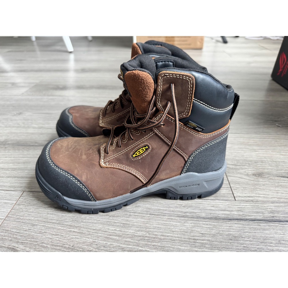 Men's Evanston 6" ESD Boot (Carbon Tow) size 8.5 W